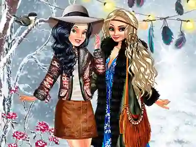 Oyunu Boho Winter With Princess çevrimiçi