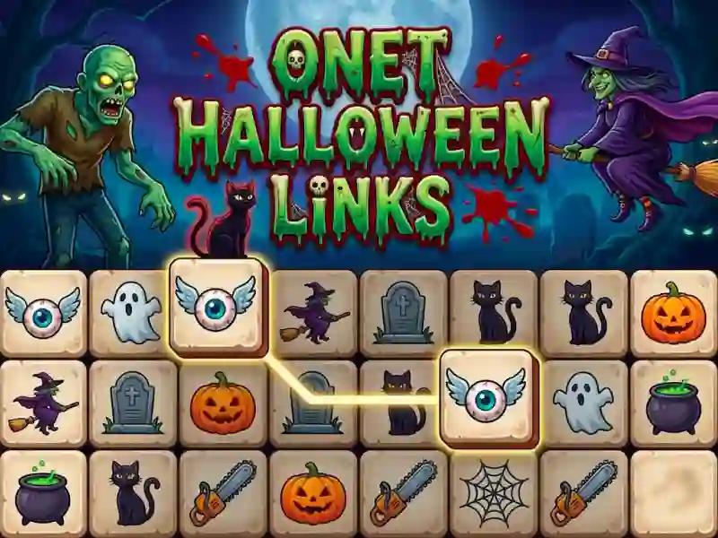 Oyunu ONet Halloween Links çevrimiçi