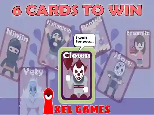 Oyunu 6 Cards To Win çevrimiçi