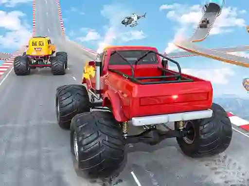 Oyunu Mega Ramp Monster Truck Race çevrimiçi