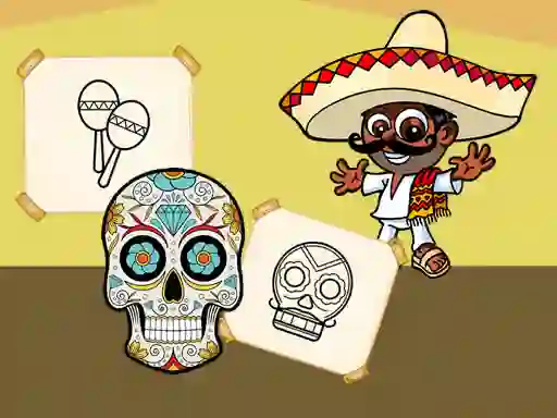 Oyunu Crazy Mexican Coloring çevrimiçi