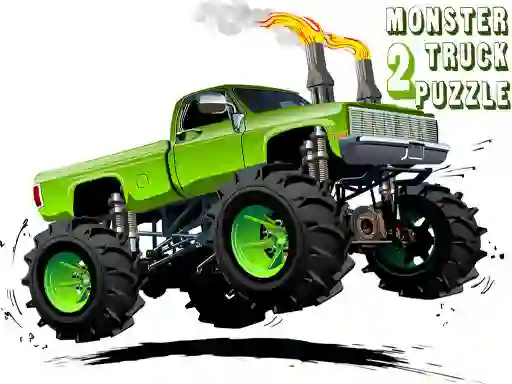 Oyunu Monster Truck Puzzle 2 çevrimiçi