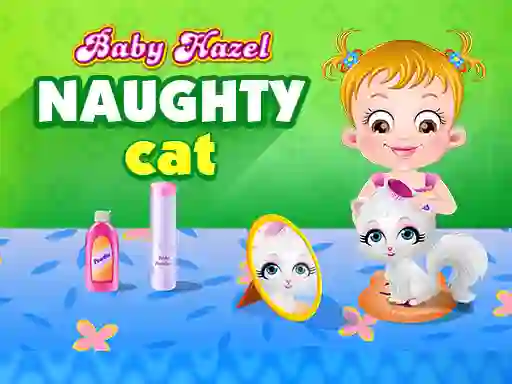 Oyunu Baby Hazel - naughty cat çevrimiçi