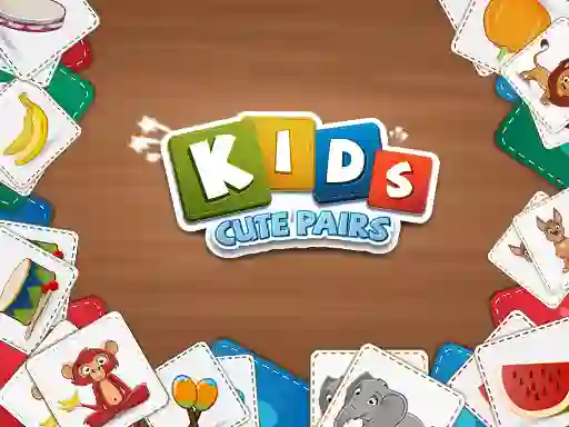 Oyunu Kids Cute Pairs çevrimiçi