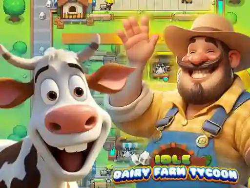 Oyunu Idle Dairy Farm Tycoon çevrimiçi