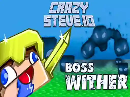 Oyunu CrazySteve. io çevrimiçi