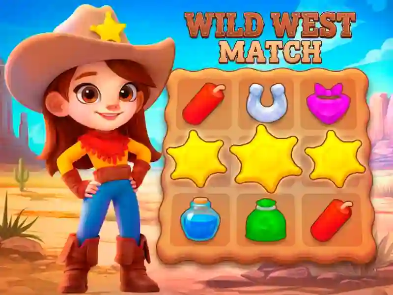 Oyunu Wild West Match çevrimiçi