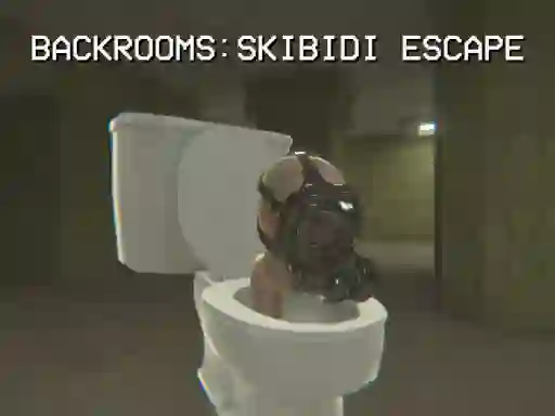 Oyunu Backrooms: Skibidi Escape çevrimiçi