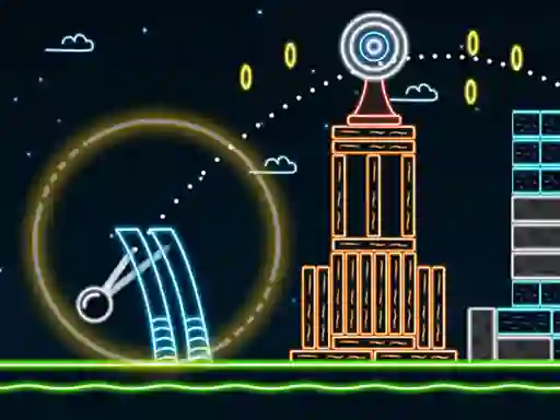 Oyunu Neon Catapult çevrimiçi