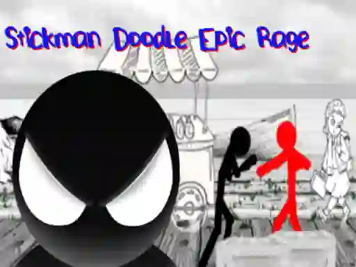 Oyunu Stickman Doodle Epic Rage çevrimiçi