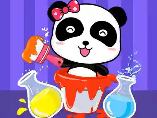 Oyunu Baby Panda Color Mixing Studio çevrimiçi