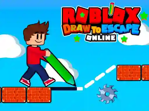 Oyunu Roblox Draw to Escape Online çevrimiçi