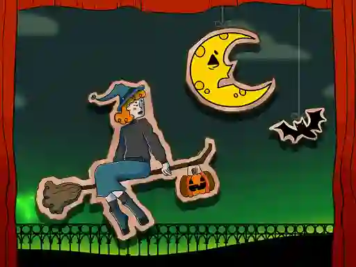 Oyunu Halloween Witch Fly çevrimiçi