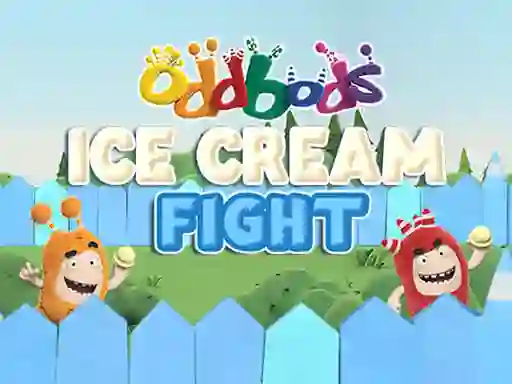 Oyunu Oddbods Ice Cream Fight çevrimiçi