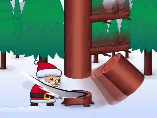 Oyunu Lumberjack Santa çevrimiçi