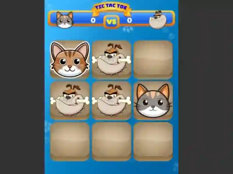 Oyunu Tic Tac Toe Cat çevrimiçi