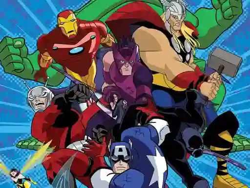Oyunu Avengers Coloring çevrimiçi