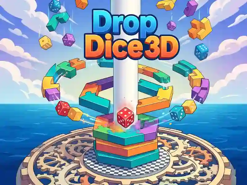 Oyunu Drop Dice 3D çevrimiçi