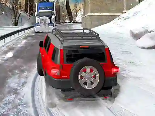 Oyunu Heavy Jeep Winter Driving çevrimiçi