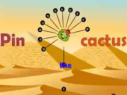 Oyunu Pin the cactus çevrimiçi
