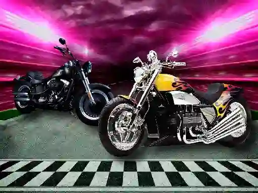 Oyunu Motorbike Puzzle Challenge çevrimiçi