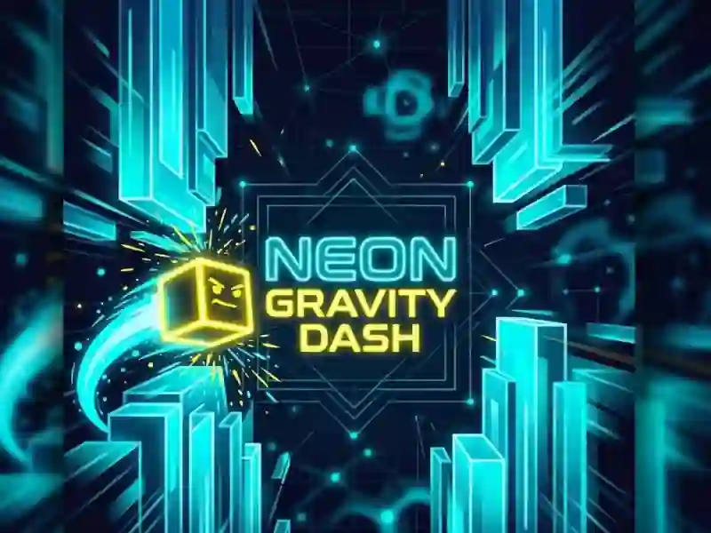 Oyunu Neon Gravity Dash çevrimiçi