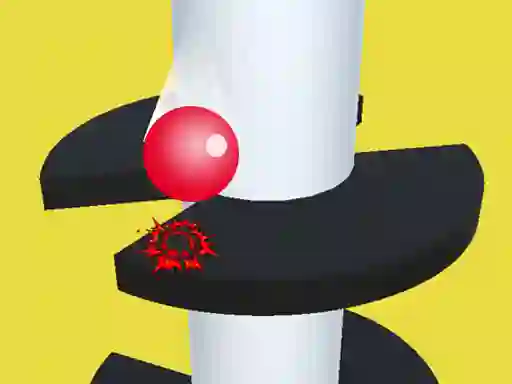 Oyunu Helix Jump Ball çevrimiçi