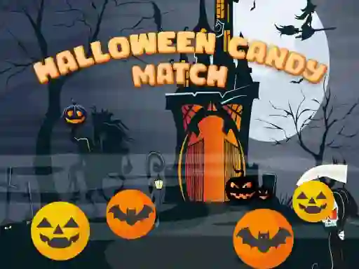Oyunu Halloween Candy Match çevrimiçi