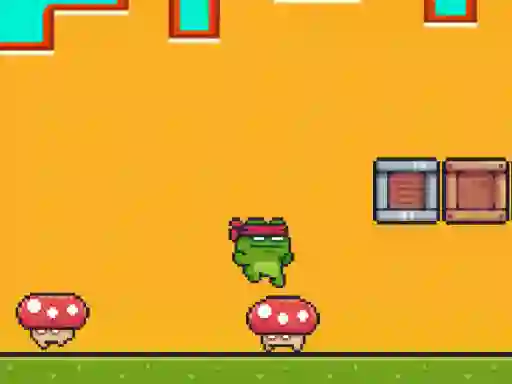 Oyunu Ninja Frog Adventure çevrimiçi