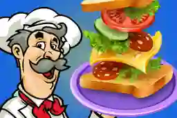 Oyunu Sandwich Baker çevrimiçi