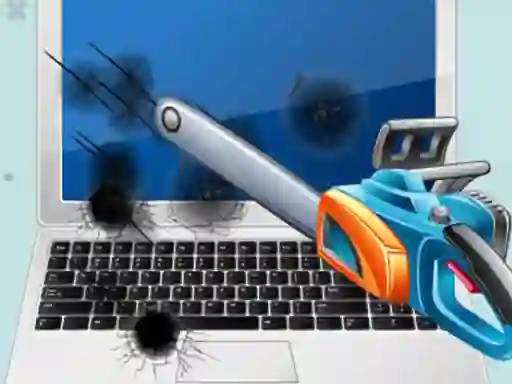 Oyunu Whack the Laptop çevrimiçi