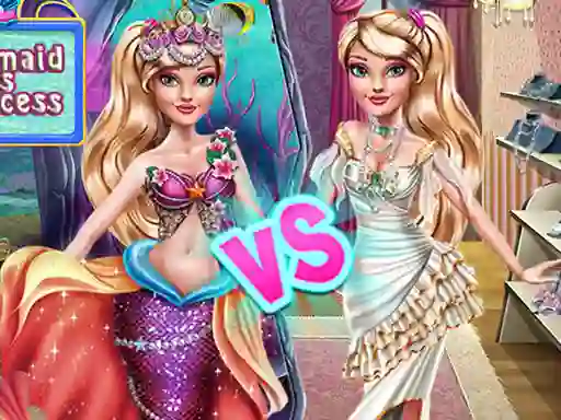 Oyunu Ellie Mermaid vs Princess çevrimiçi