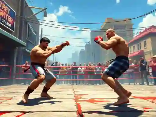Oyunu Real Street Fighter 3D çevrimiçi