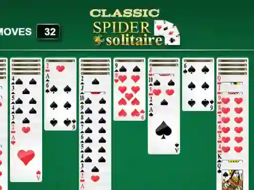 Oyunu Classic Spider Solitaire çevrimiçi