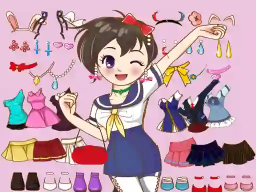 Oyunu Anime Dress Up Mania çevrimiçi