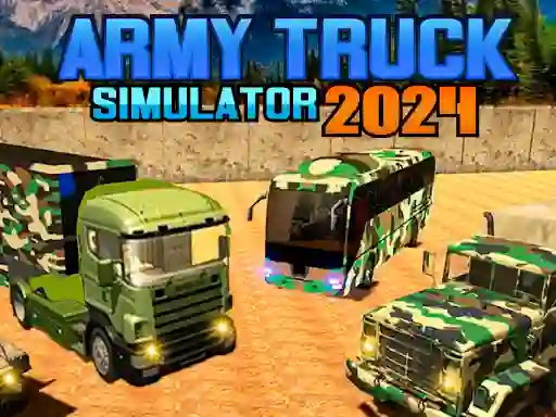 Oyunu Army Truck Simulator 2024 çevrimiçi