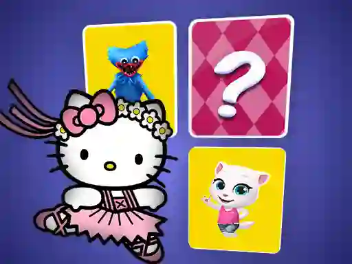 Oyunu Hello Kitty Memory Card Match çevrimiçi