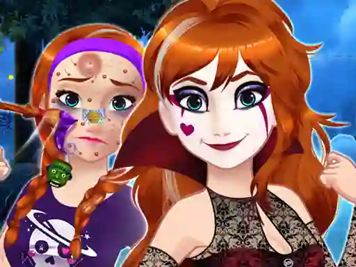 Oyunu Halloween Princess Makeover çevrimiçi