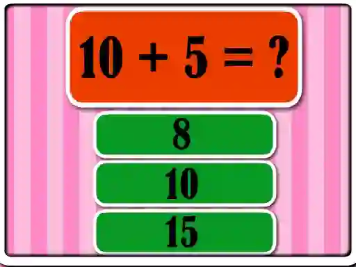 Oyunu Math Test Challenge çevrimiçi