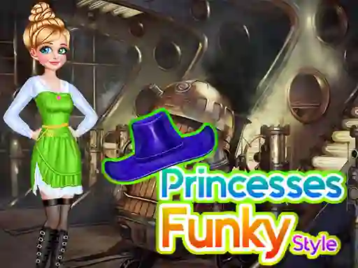Oyunu Princesses Funky Style çevrimiçi