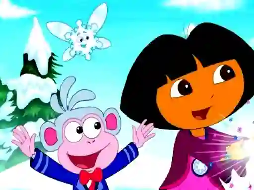 Oyunu Dora Find 5 Differences çevrimiçi