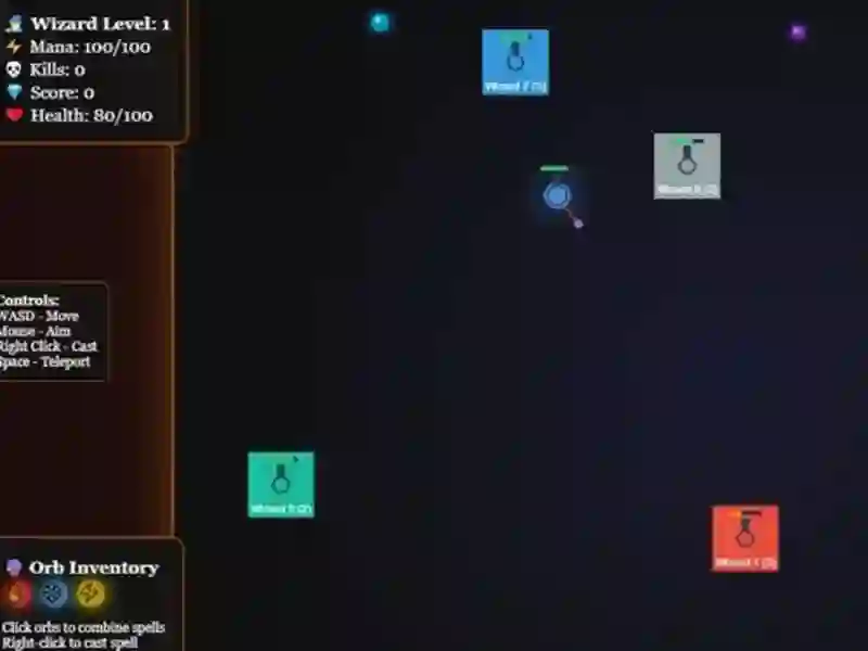 Oyunu Spell Caster Io çevrimiçi