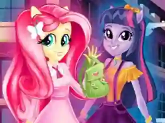 Oyunu Equestria Girls First Day at School çevrimiçi