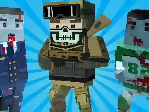 Oyunu Blocky Shooting Arena 3D Pixel çevrimiçi