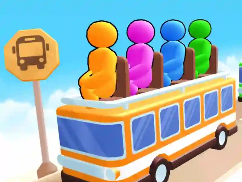 Oyunu Bus Stop Color Jam çevrimiçi