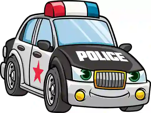 Oyunu Cartoon Police Cars çevrimiçi