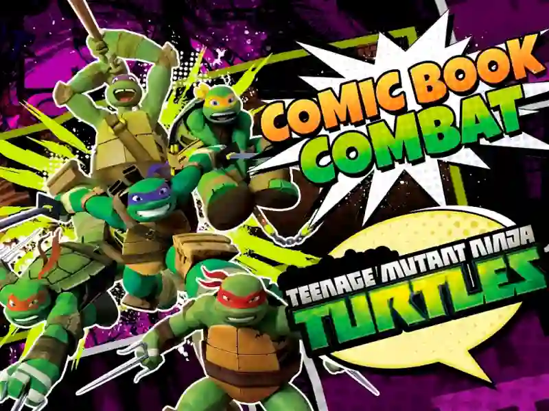 Oyunu Teenage Mutant Ninja Turtles Comic book Combat çevrimiçi