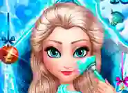 Oyunu Ice Queen New Year Makeover çevrimiçi