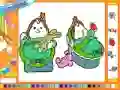Oyunu Online coloring baby twins çevrimiçi