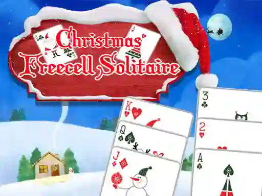 Oyunu Freecell Christmas Solitaire çevrimiçi